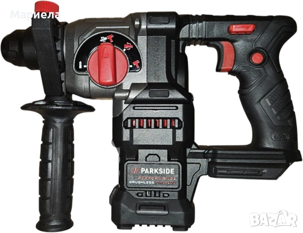 Parkside Performance PKHAP 20-Li , 20V акумулаторен перфоратор, снимка 3 - Други инструменти - 53795246