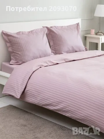 Спален комплект - памучен сатен, снимка 8 - Спално бельо - 49841237