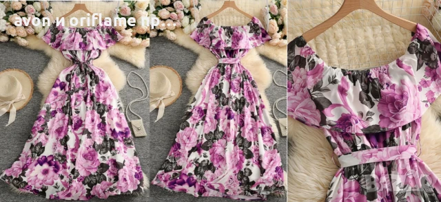 Разпродажба на дамски рокли, размери М, Л, ХЛ, ХХЛ, снимка 5 - Рокли - 51309210