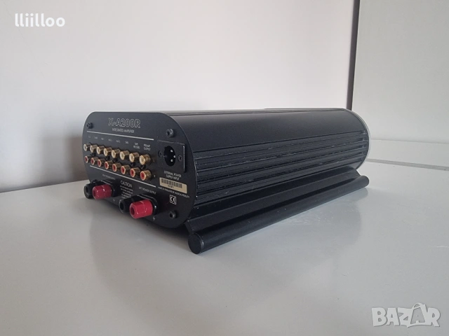 MUSICAL FIDELITY  X-A200R Британски усилвател с дистанционно , снимка 5 - Ресийвъри, усилватели, смесителни пултове - 27846889
