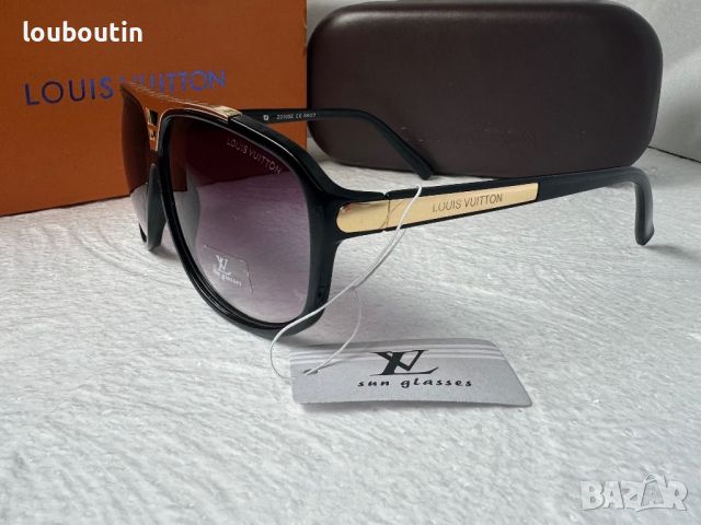 Louis Vuitton Еvidence висок клас мъжки слънчеви очила маска унисекс , снимка 12 - Слънчеви и диоптрични очила - 45407051