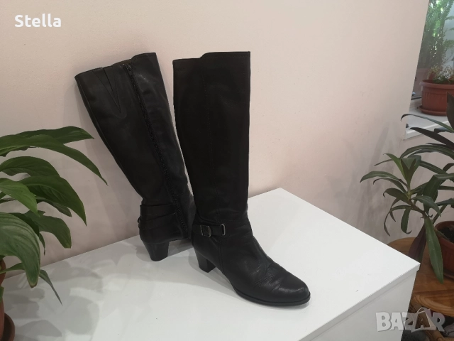 Wonders N 38, Естествена кожа испански ботуши, без забележки, снимка 4 - Дамски ботуши - 51603182