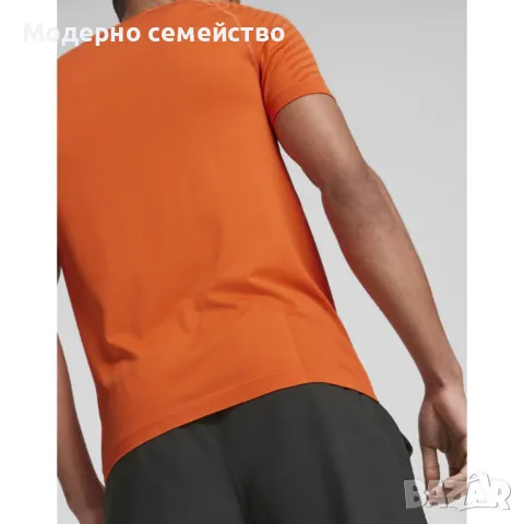 Мъжка тениска PUMA Train Formknit Seamless Training Tee Black - 2XL, снимка 2 - Тениски - 46844515