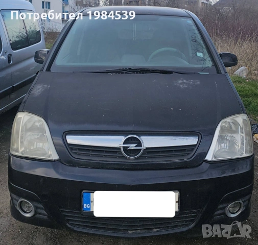 Opel Meriva 1.6 бензин + LPG  Автоматик  2006 г., снимка 3 - Автомобили и джипове - 53759241
