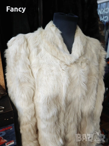 Дълго дамско палто естествен косъм , снимка 8 - Палта, манта - 53166415