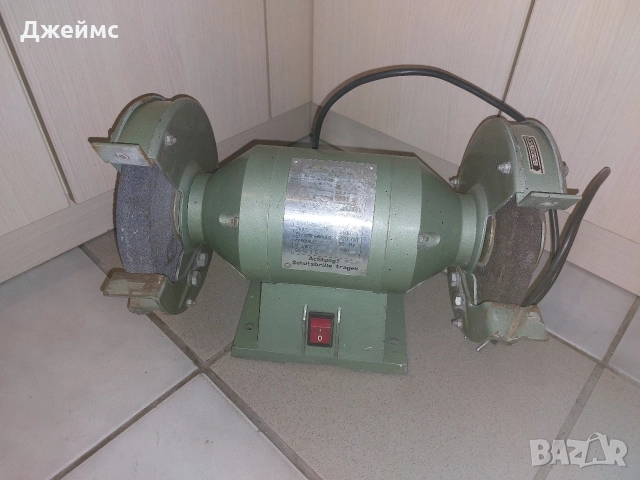 Немски шмиргел 620W, снимка 2 - Други машини и части - 52822635