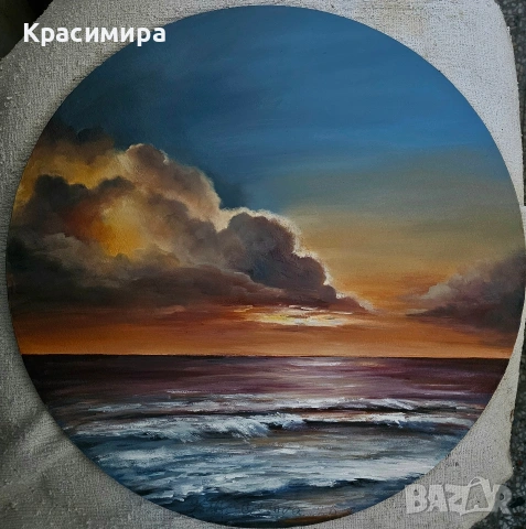 Романтика /Залез/, снимка 2 - Картини - 53884859