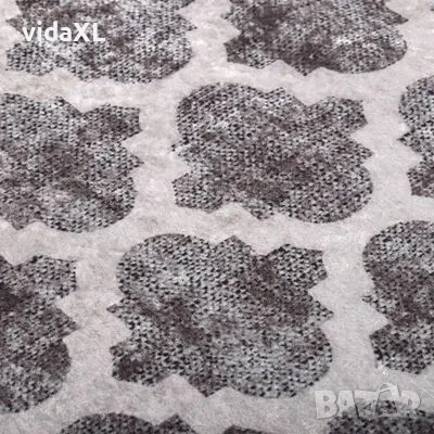 vidaXL Перящ се килим многоцветен 120x170 см противоплъзгащ（SKU:373998）, снимка 4 - Килими - 49257973