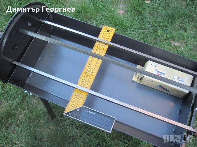 Барбекю на дървени въглища с въртящи се шишове, снимка 8 - Барбекюта - 54019650