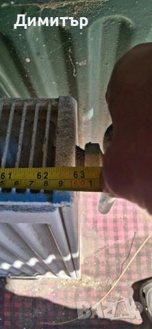 метален двоен радиятор, снимка 2 - ВИК - 54118020