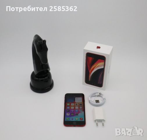 iPhone SE 2020 Red 128 Gb Нова батерия, снимка 1 - Apple iPhone - 46368749