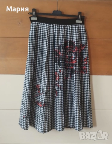 Дамска пола средна дължина размер С, снимка 2 - Поли - 54088397