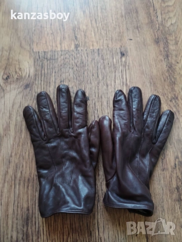 Италиански кожени ръкавици естествена кожа , снимка 5 - Ръкавици - 53584729