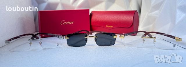 Cartier прозрачни слънчеви очила,диоптрични рамки очила за компютър, снимка 13 - Слънчеви и диоптрични очила - 46517203