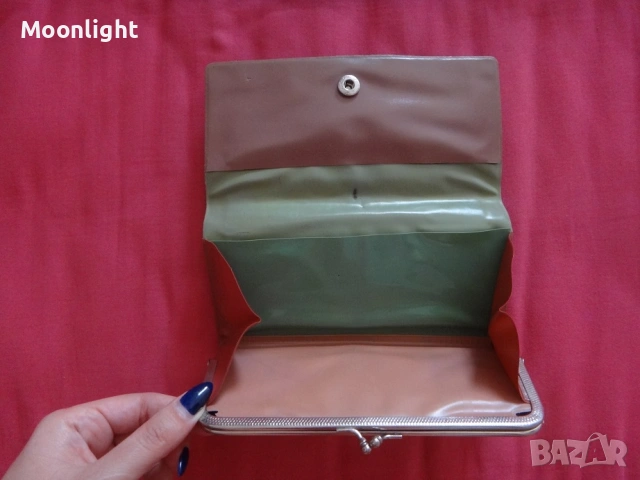Антика - Ретро портмоне, снимка 5 - Антикварни и старинни предмети - 53231781