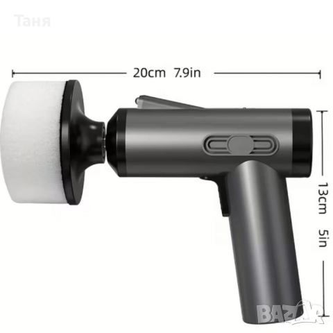 Безжична полираща машина за автомобил, снимка 4 - Аксесоари и консумативи - 52445529