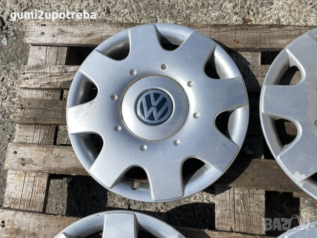 16 цола Тасове VW Volkswagen Beetle 1C0601147C Оригинал, снимка 4 - Аксесоари и консумативи - 53755065