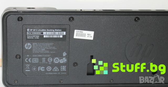 Докинг станция D9Y32AA HP Docking Station 2013 UltraSlim, снимка 6 - Части за лаптопи - 45431374