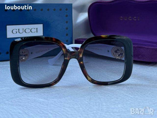 GUCCI 2024 с лого дамски слънчеви очила УВ 400, снимка 7 - Слънчеви и диоптрични очила - 45169316