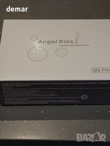 Angel Kiss M8 Pro Microneedling Pen Professional, 6 касети и калъф, снимка 9 - Други - 46633952