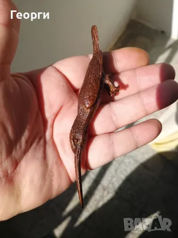 Красива бронзова птичка, снимка 3 - Антикварни и старинни предмети - 50092447