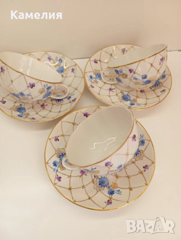 Руски порцелан , снимка 6 - Чаши - 52943242