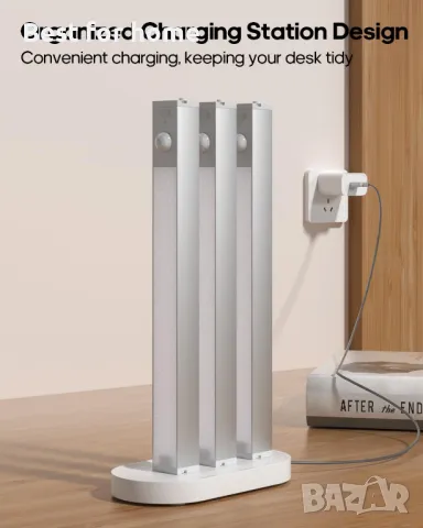 6 броя LED светлини за шкафове със сензор за движение Goodea, снимка 2 - Лед осветление - 50022039