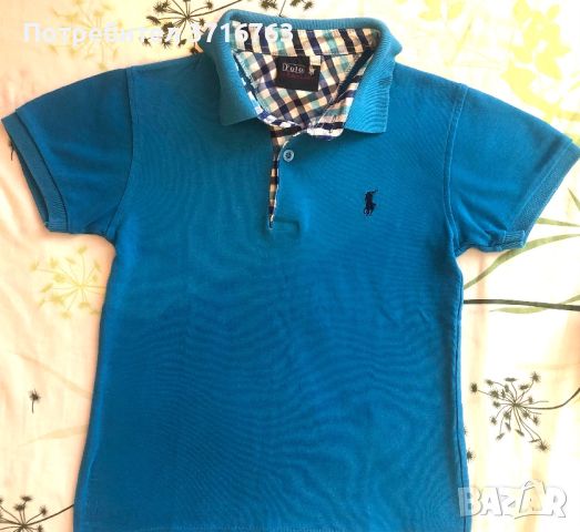 Оригинална тениска “ Polo by Ralph Lauren“ , Р-р 128, снимка 6 - Детски тениски и потници - 46115228