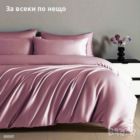 Луксозен комплект от висококачествен памучен сатен Код P1213, снимка 8 - Спално бельо - 51710019