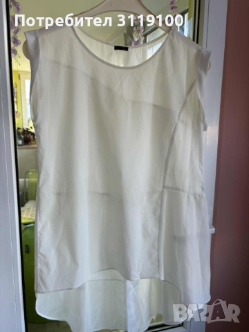 Бяла туника асиметрична