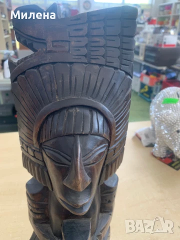 Африканска фигура, снимка 6 - Други стоки за дома - 50557901