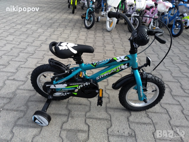 PASSATI Велосипед 12" SAMURAJ син, снимка 2 - Велосипеди - 53531874