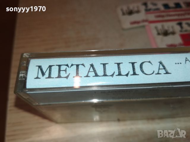 METALLICA-КАСЕТА 1107240815, снимка 2 - Аудио касети - 46543660