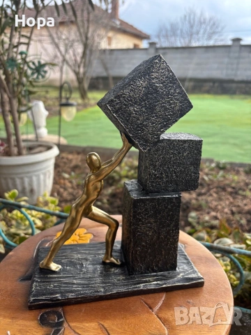 Скулптора - Строителство на бъдещето , снимка 8 - Статуетки - 53422302