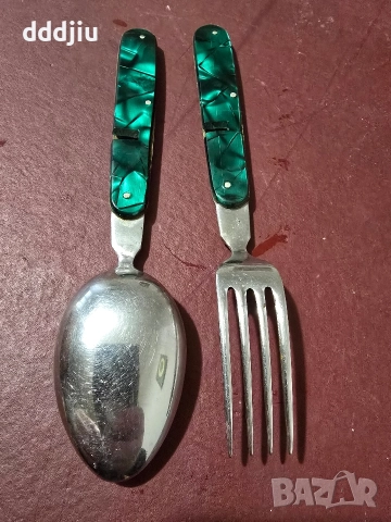 сгъваеми вилица и лъжица Петко Денев , снимка 8 - Антикварни и старинни предмети - 52857870