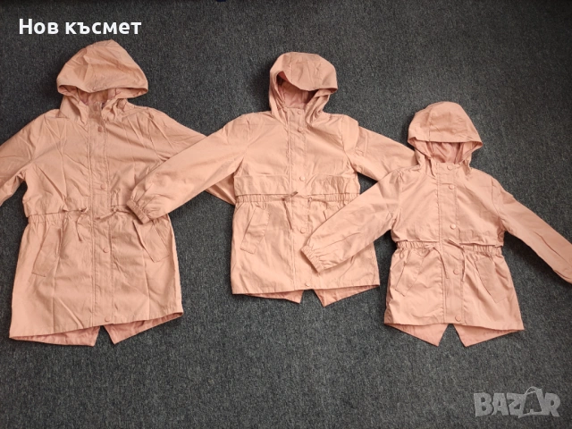 Нови детски пролетни якета за момиче, размер 104, 122, 128 и 140