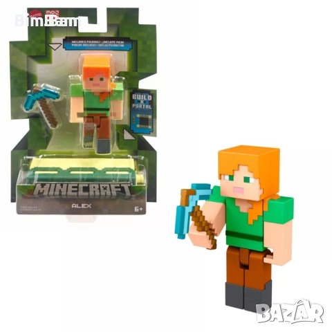Фигурка Minecraft Build A Portal Alex / Mattel