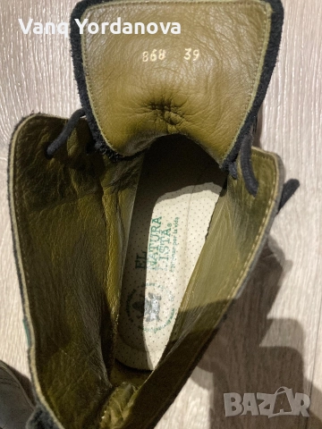 Черни боти El Naturalista .Обувани ни са броени пъти. 