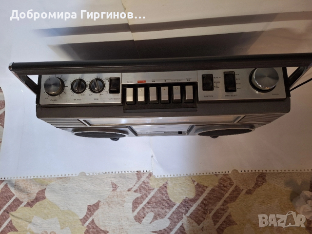 Радиокасетофон "SONY CFS-65S"., снимка 6 - Радиокасетофони, транзистори - 51453156