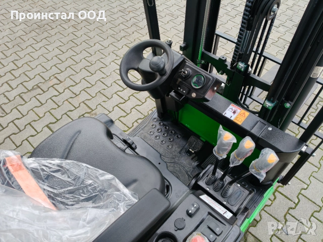 НОВ Електрокар Noblelift FE3R12N, триопорен, товар до 1.2 тона, повдигане до 3.3 м, duplex, снимка 4 - Индустриална техника - 53594201