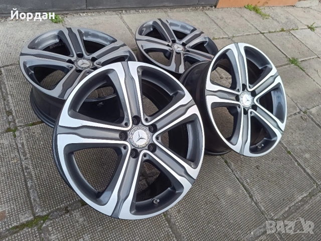 ОРИГИНАЛНИ джанти 18 ' цола 5x112 МЕРЦЕДЕС / MERCEDES BENZ ET38 8J + датчици, снимка 3 - Гуми и джанти - 54200716