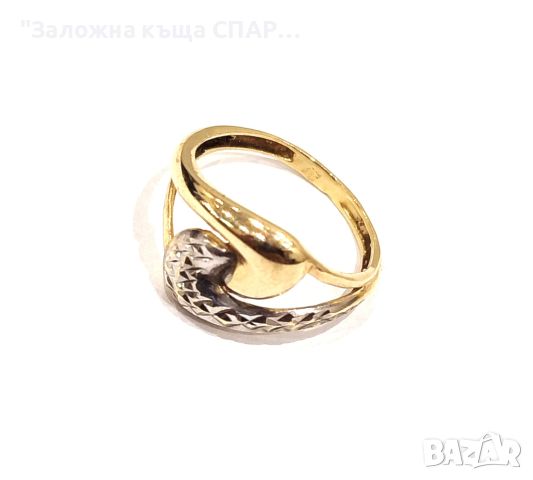 Златен пръстен: 1.31гр., снимка 1 - Пръстени - 45396233