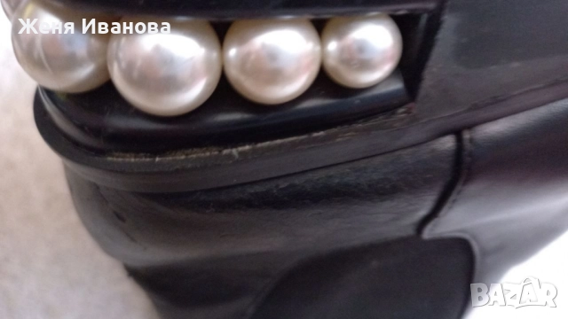 Дамски кожени ботуши, снимка 4 - Дамски ботуши - 52011274