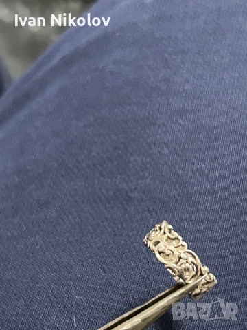 Сребърна халка ръчна изработка, снимка 4 - Пръстени - 52829651