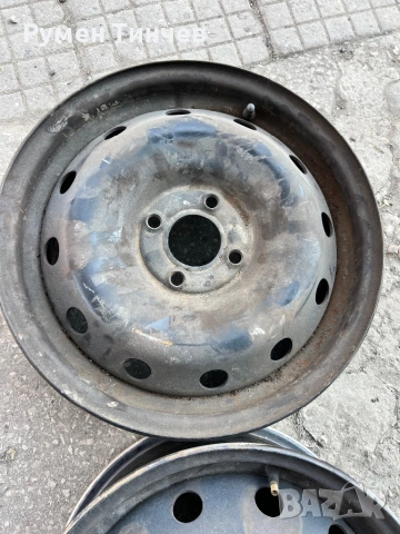 2бр метални джанти за Рено и Дачия 15 ки, снимка 3 - Гуми и джанти - 53741850