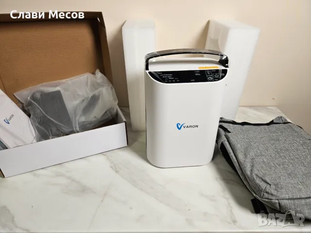 VARON 5L Pulse Flow Portable Oxygen Concentrator VP-1 – Компактно Решение за Дишане Навсякъде, снимка 3 - Други стоки за дома - 47392160