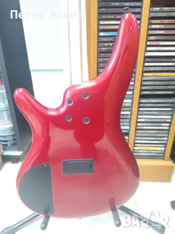 Бас китара Ibanez SR300EB-CA Candy Apple, снимка 5 - Китари - 52838528