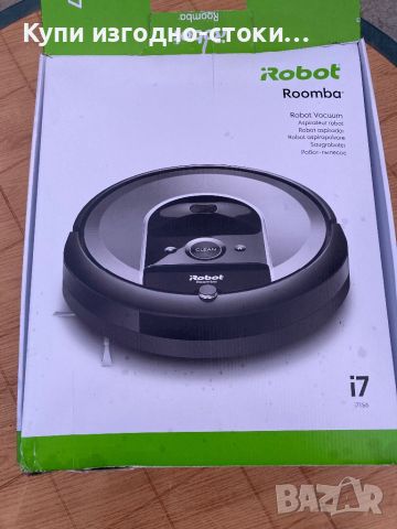 iRobot Roomba i7 WIFI - робот прахосмукачка, снимка 1