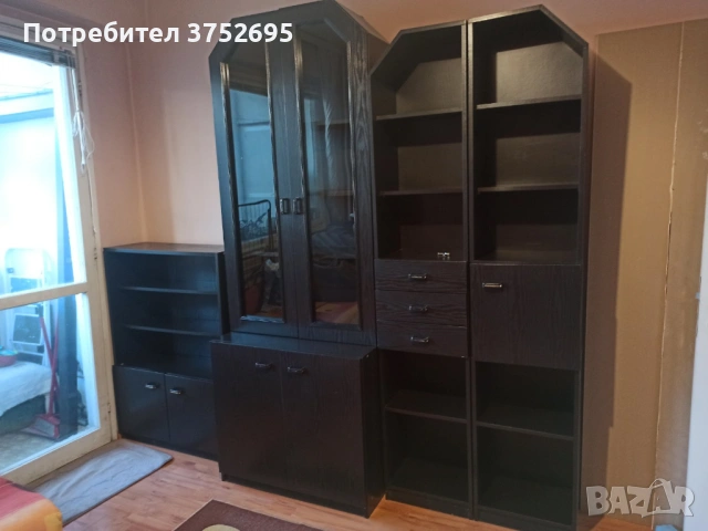 СПЕШНО!!! ЗАЕДНО ИЛИ ПО ОТДЕЛНО - Черна холна секция - модулна