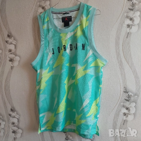Потник JORDAN MJ AIR STMT размер S, снимка 10 - Тениски - 52145299